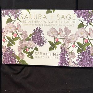 Sakura + Sage Vegan Eyeshadow & Blush Palette